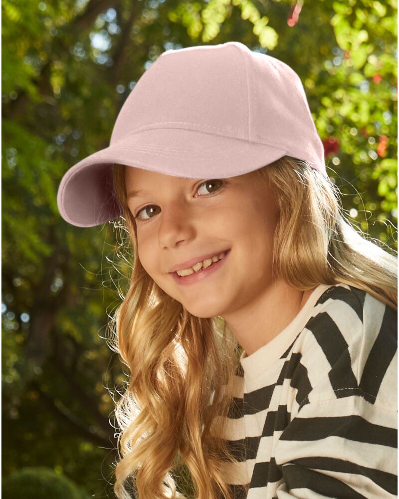 Junior Organic Cotton 5 Panel Cap Thumbnail