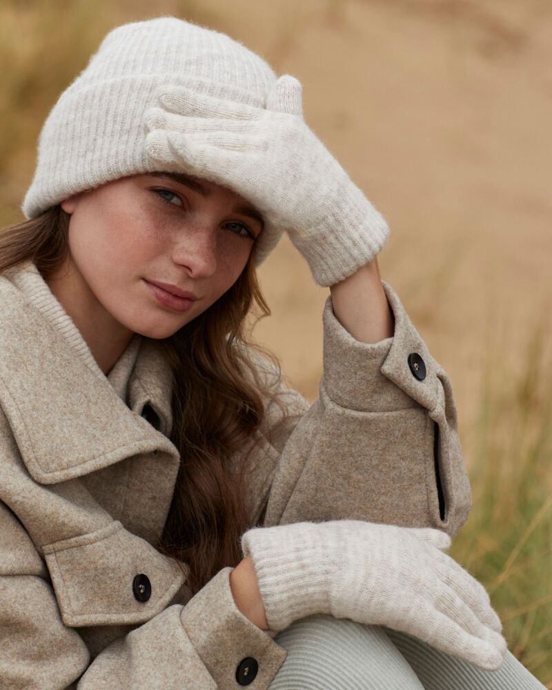 Cosy Ribbed Cuff Gloves Thumbnail