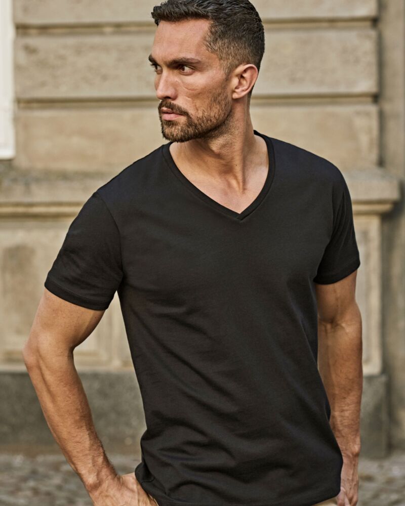 Men's Fashion V-Neck Sof-Tee Thumbnail