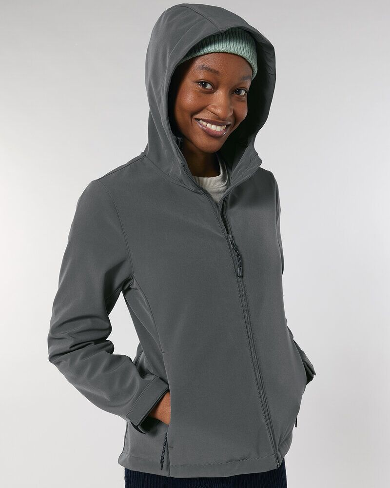 Women’s Stella Discoverer hooded softshell  (STJW159) Thumbnail