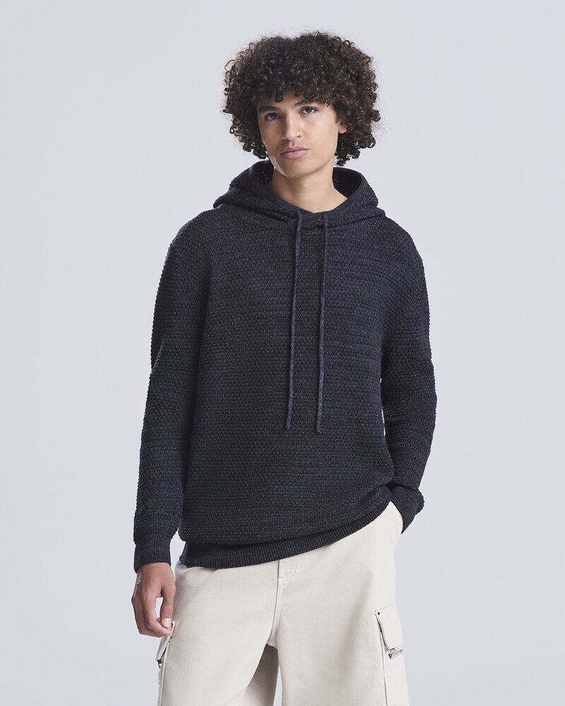 Iguazu regen knitted hoodie Thumbnail