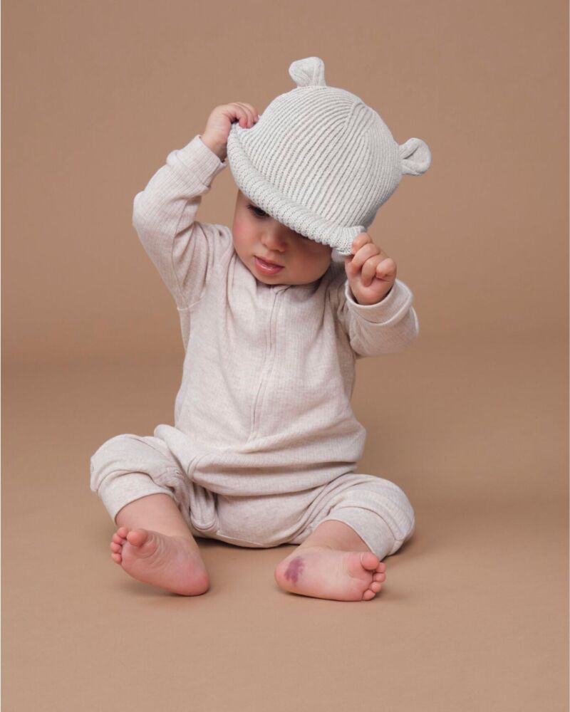 Organic Baby Bear Beanie Thumbnail
