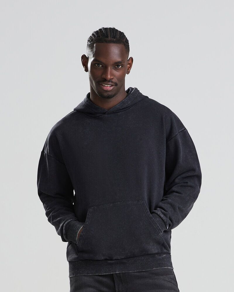 Vintage washed hoodie Thumbnail