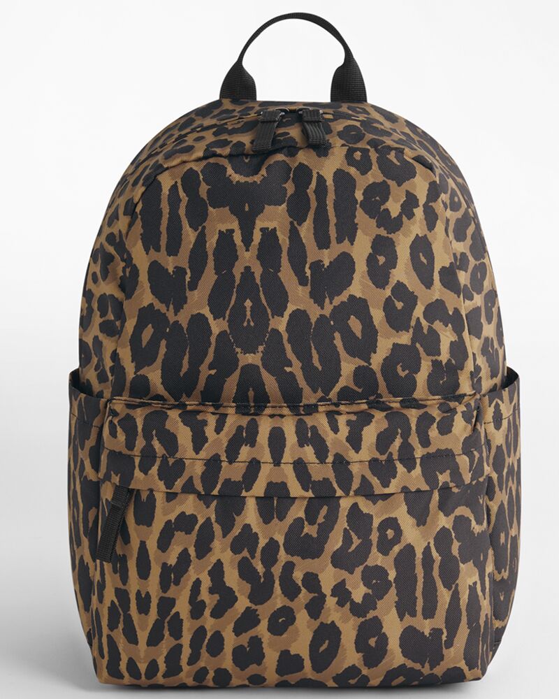 BagBase Leopard Print Mini Backpack Thumbnail