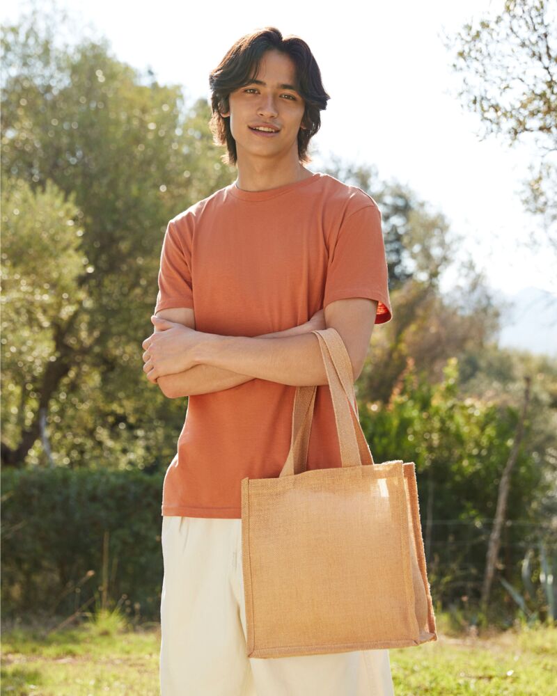 Jute Compact Tote Thumbnail