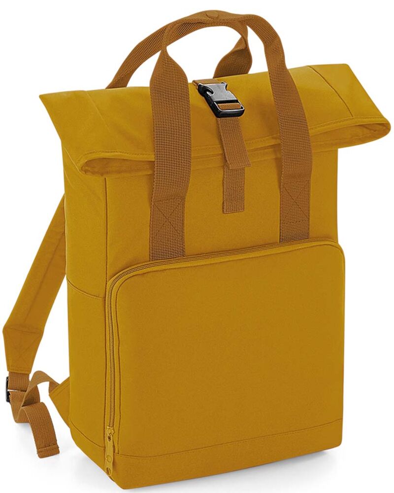 BagBase Recycled Twin Handle Roll-Top Backpack Thumbnail