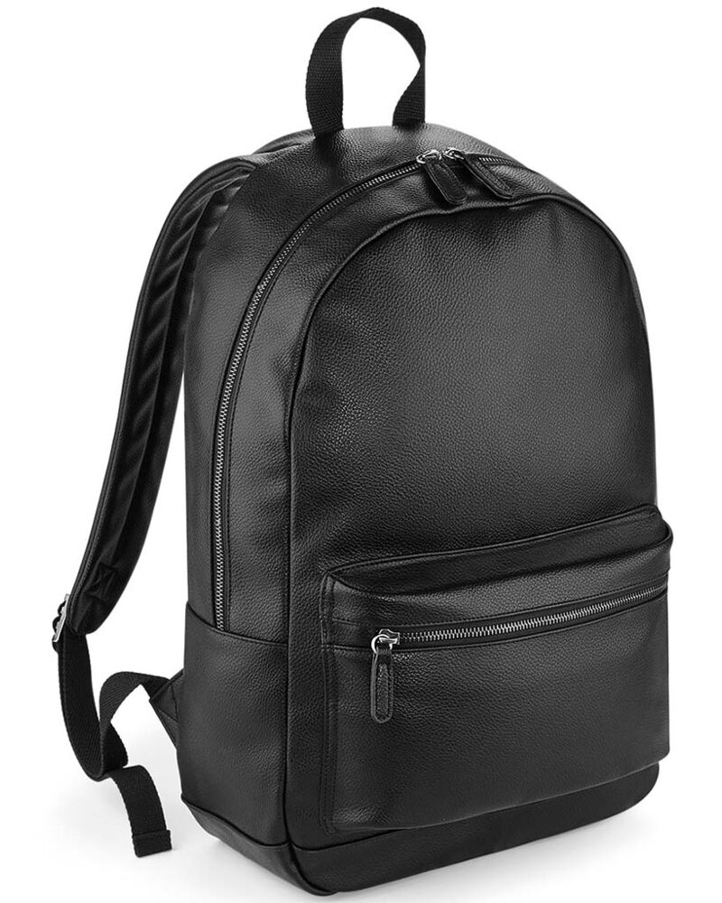 BagBase Faux Leather Backpack Thumbnail
