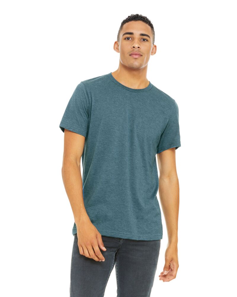 Unisex Heather Jersey Short Sleeve Tee Thumbnail