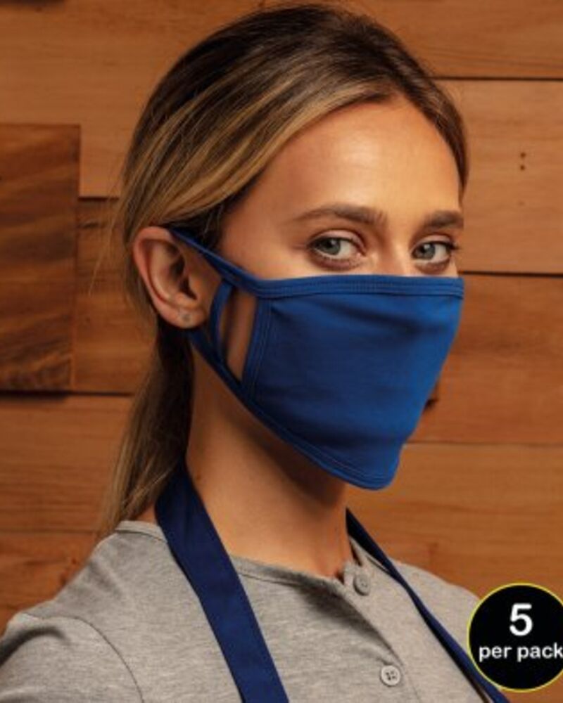 Premier Washable 2-Ply Face Cover - Pack of 5 Thumbnail