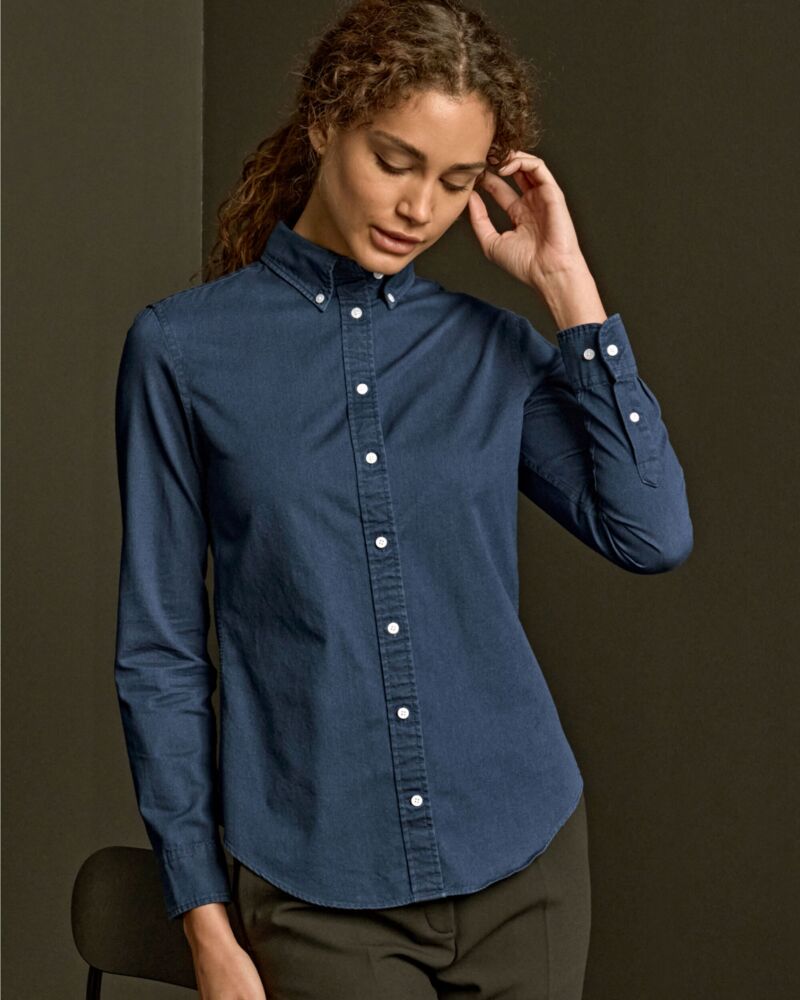 Ladies' Casual Twill Shirt Thumbnail