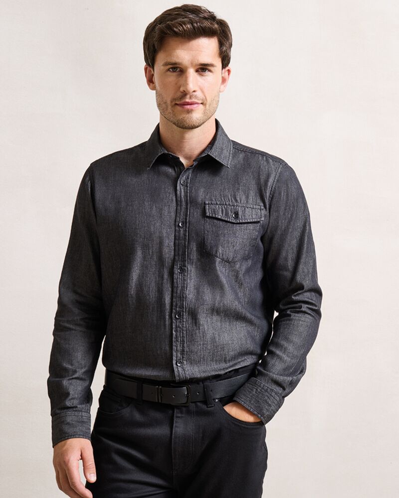 Jeans Stitch Denim Shirt Thumbnail