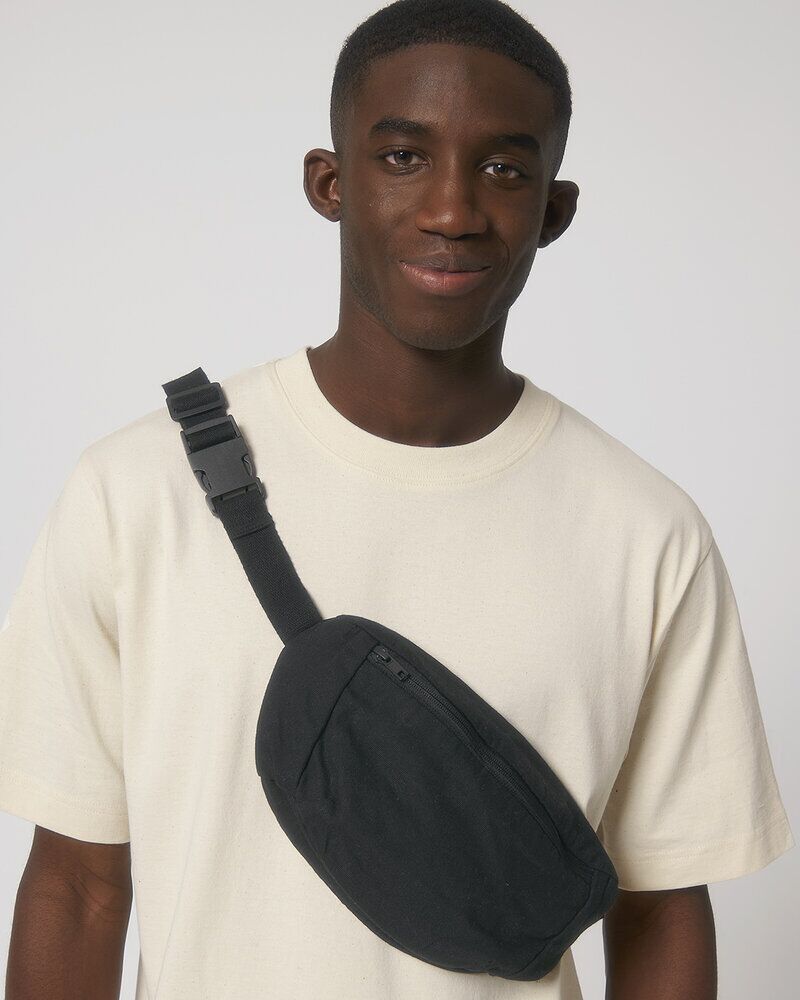 Hip bag with canvas fabric (STAU891) Thumbnail