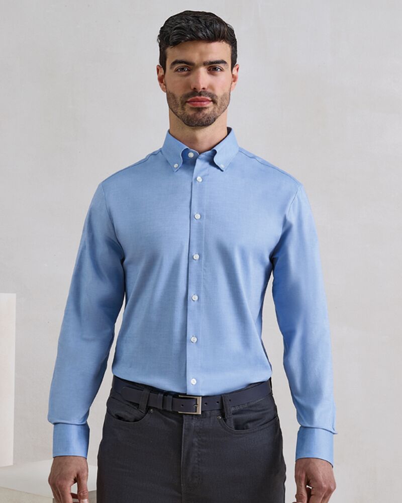 Premier Supreme Long Sleeve Oxford Shirt Thumbnail