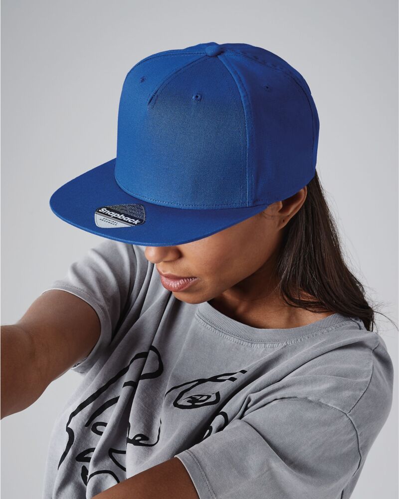 5 panel Snapback Rapper Cap Thumbnail