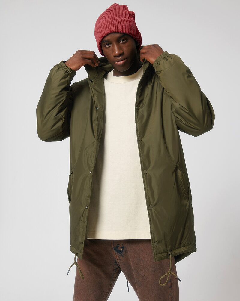 Unisex padded parka jacket (STJU841) Thumbnail