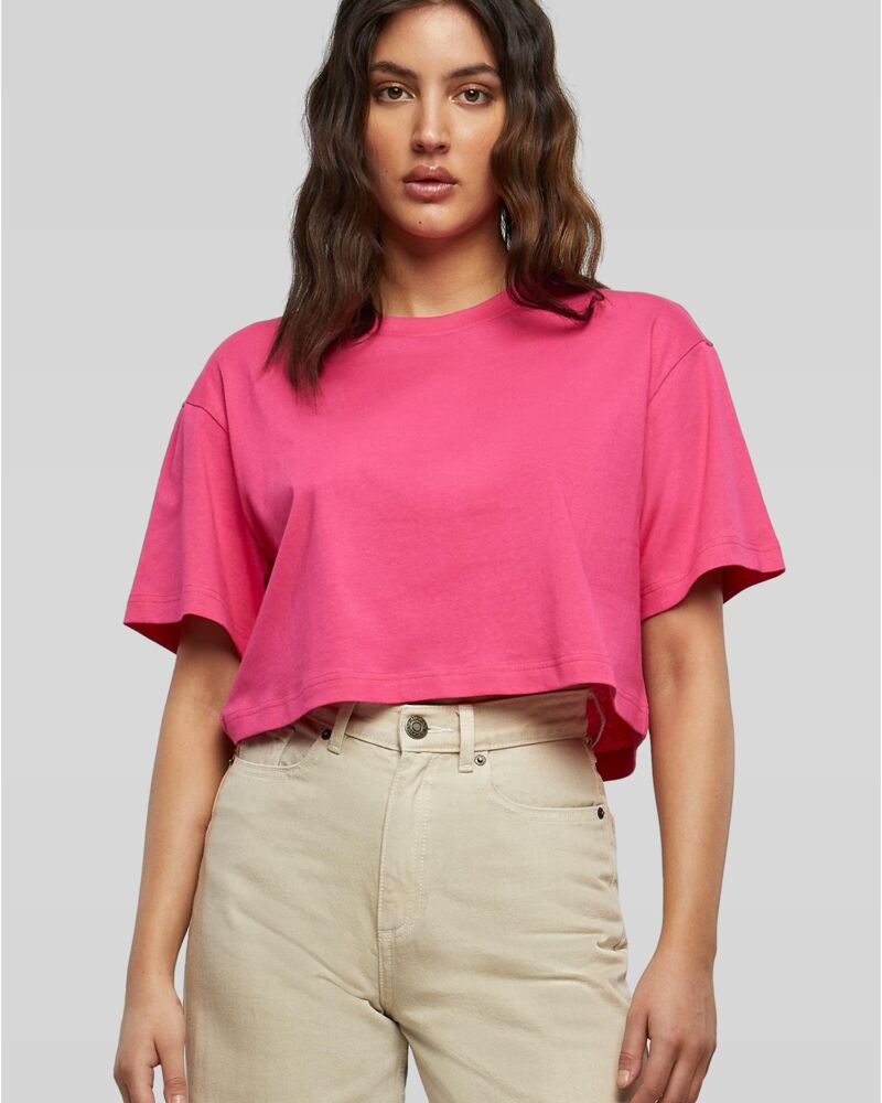 Ladies Short Oversized Tee Thumbnail