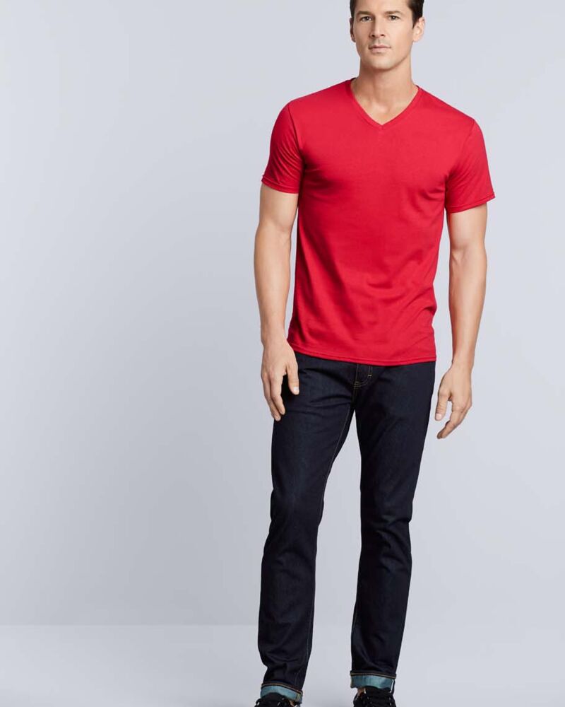 T-shirt scollo a V Premium Cotton Thumbnail