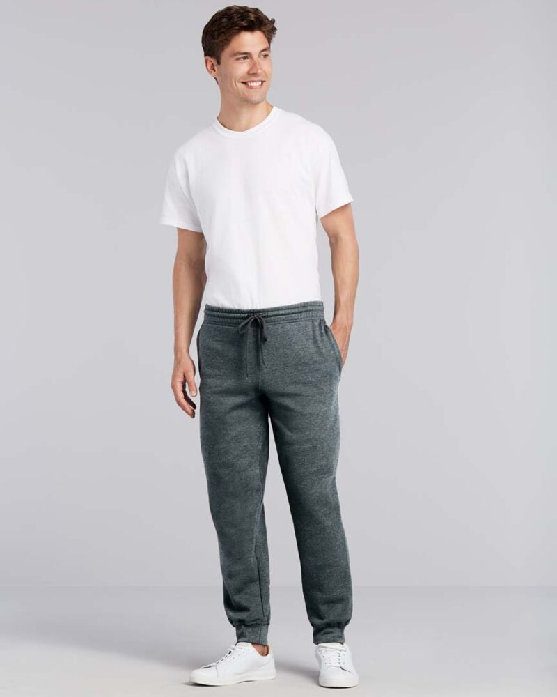 Pantaloni Heavy Blend con orlo a costine Thumbnail