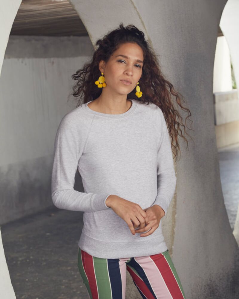 Ladies Lightweight Raglan Sweat Thumbnail