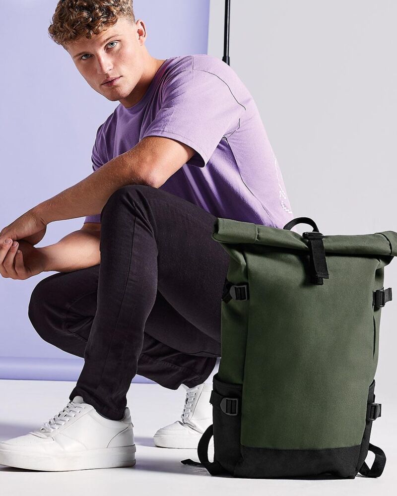 Block Roll-Top Backpack Thumbnail