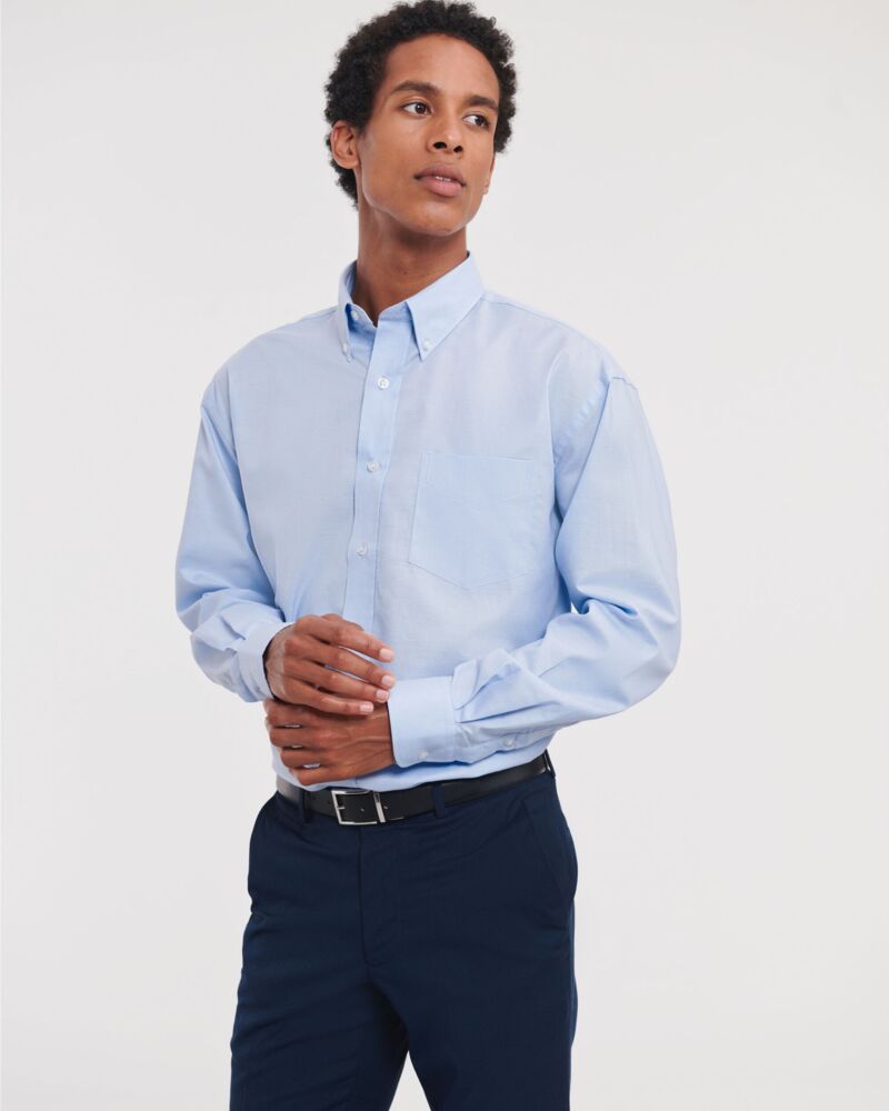 Men's Long Sleeve Easy Care Oxford Shirt Thumbnail